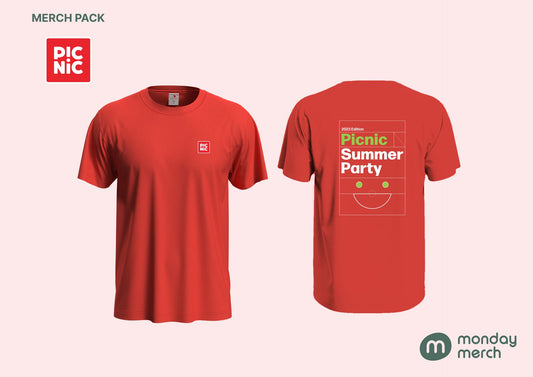 Picnic - Unisex Classic T-shirt Red